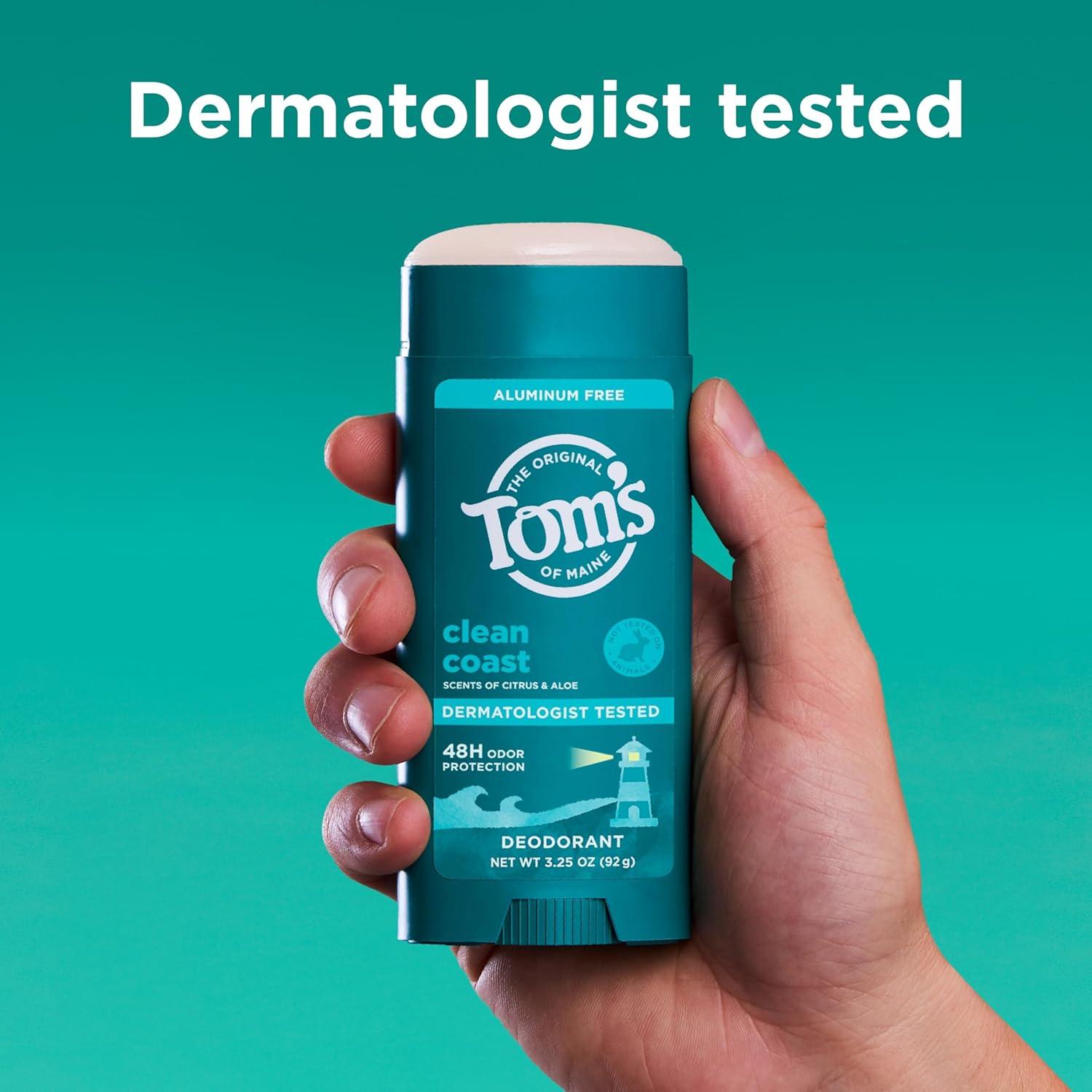 image:imageToms Of Maine Deodorant Stk Sndwd Vnla 325 ozClean Coast