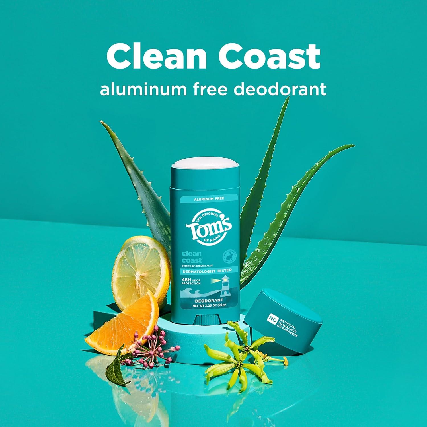 image:imageToms Of Maine Deodorant Stk Sndwd Vnla 325 ozClean Coast