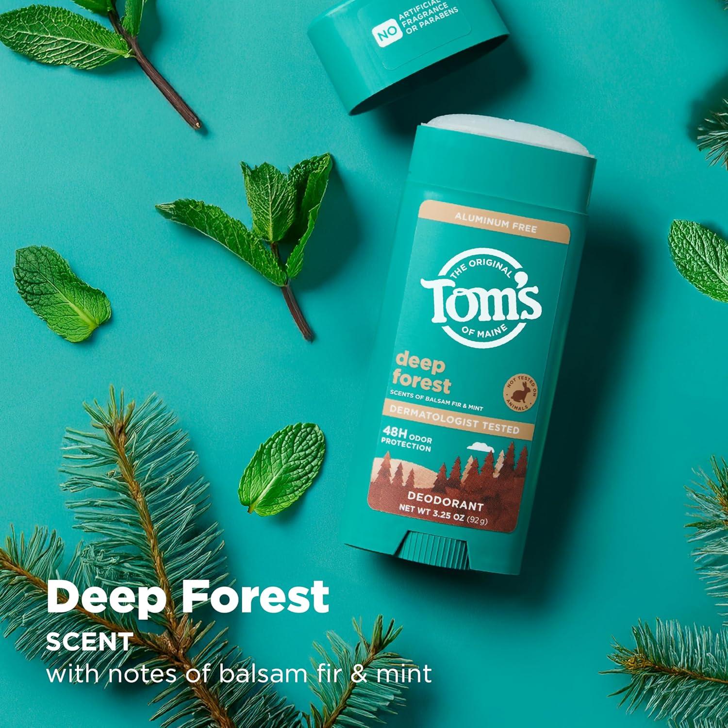 image:imageToms Of Maine Deodorant Stk Sndwd Vnla 325 ozDeep Forest