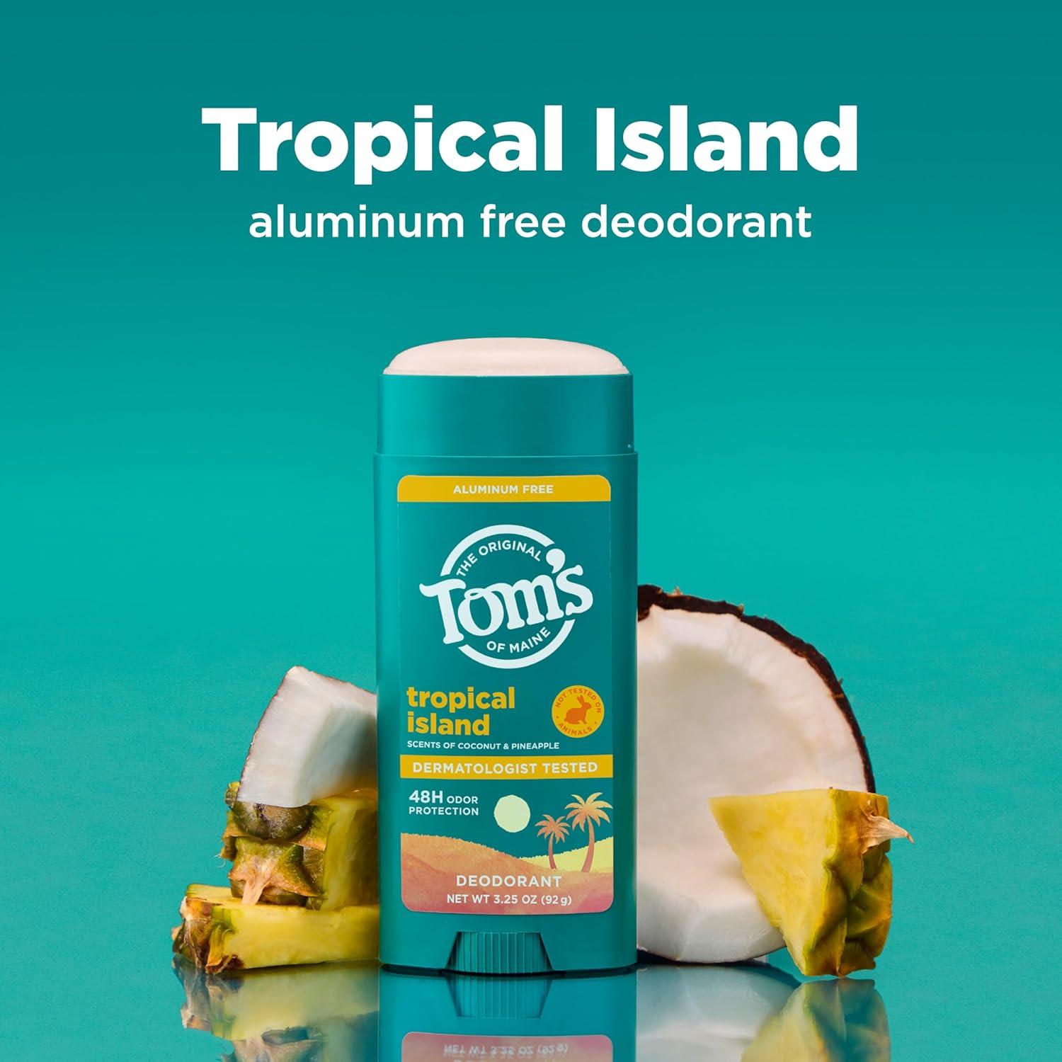 image:imageToms Of Maine Deodorant Stk Sndwd Vnla 325 ozTropical Island