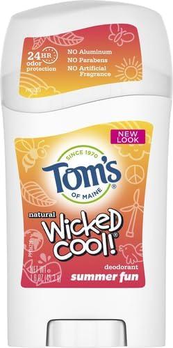 image:imageToms of Maine AluminumFree Wicked Cool Natural Deodorant for Kids Summer Fun 16 oz