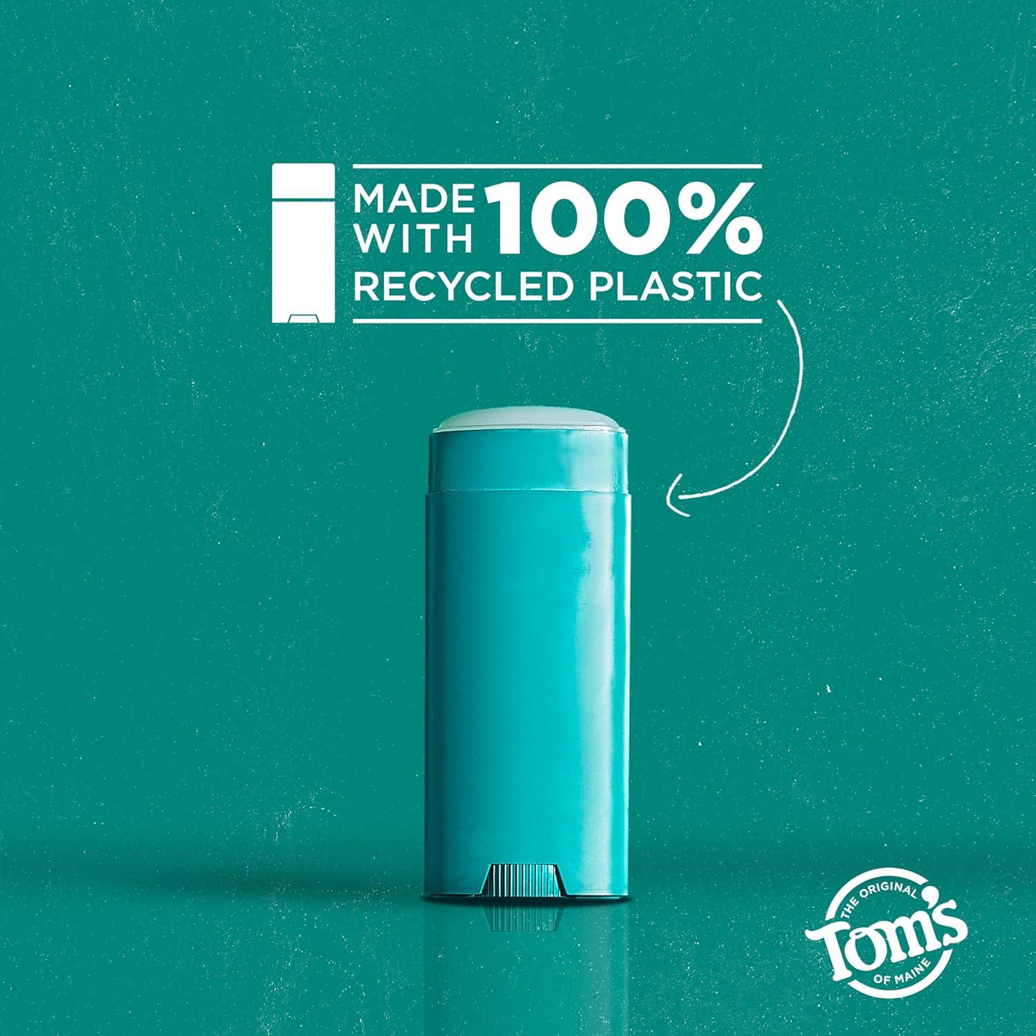 image:imageToms of Maine Cucumber Aloe Aluminum Free Natural Deodorant For Women amp Men Goes on Clear Odor amp Wetness Protection Naturally Derived and MoistureLocking Ingredients 325 ozCucumber Aloe