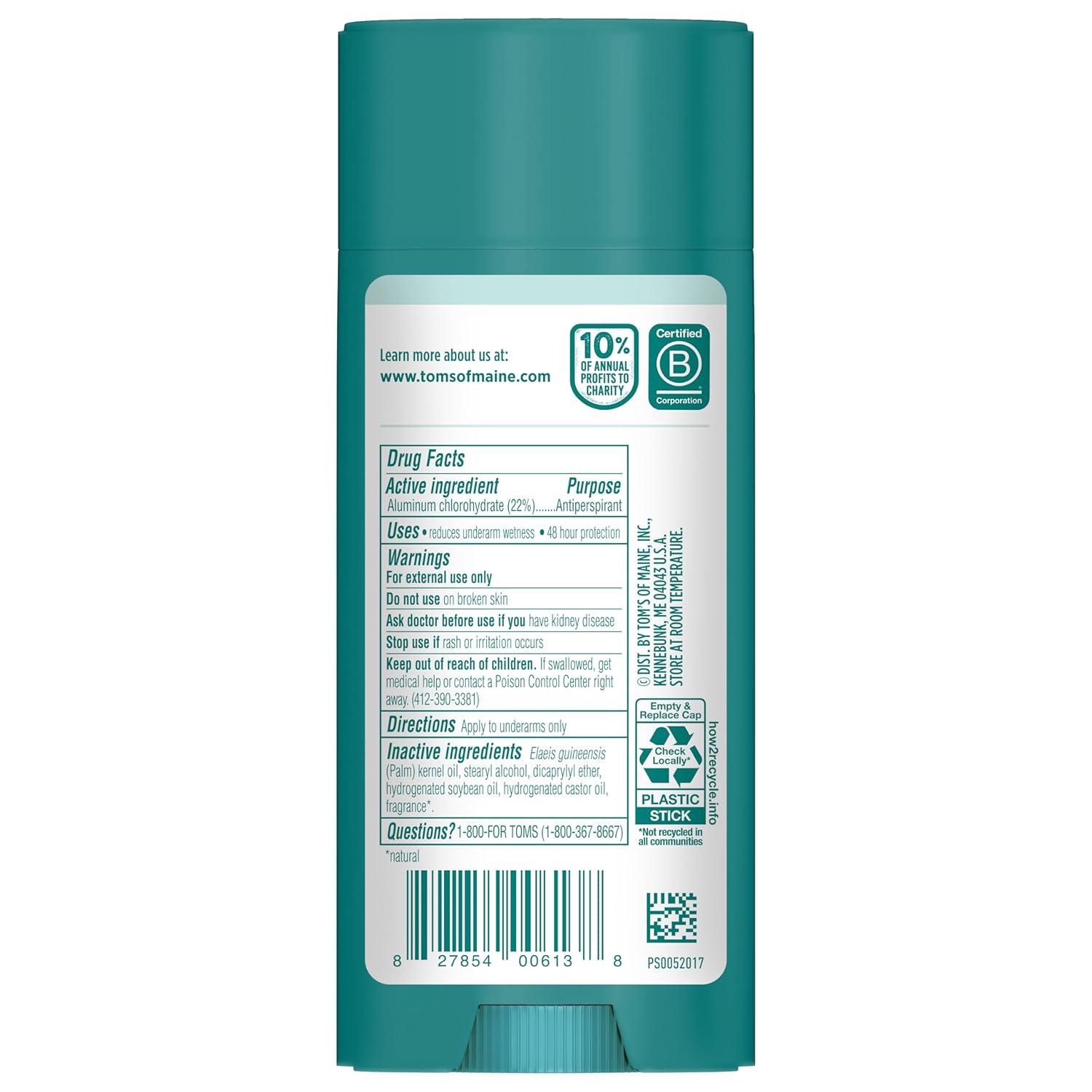 image:imageToms of Maine Cucumber Aloe Antiperspirant For Women and Men 325 ozCucumber Aloe AP