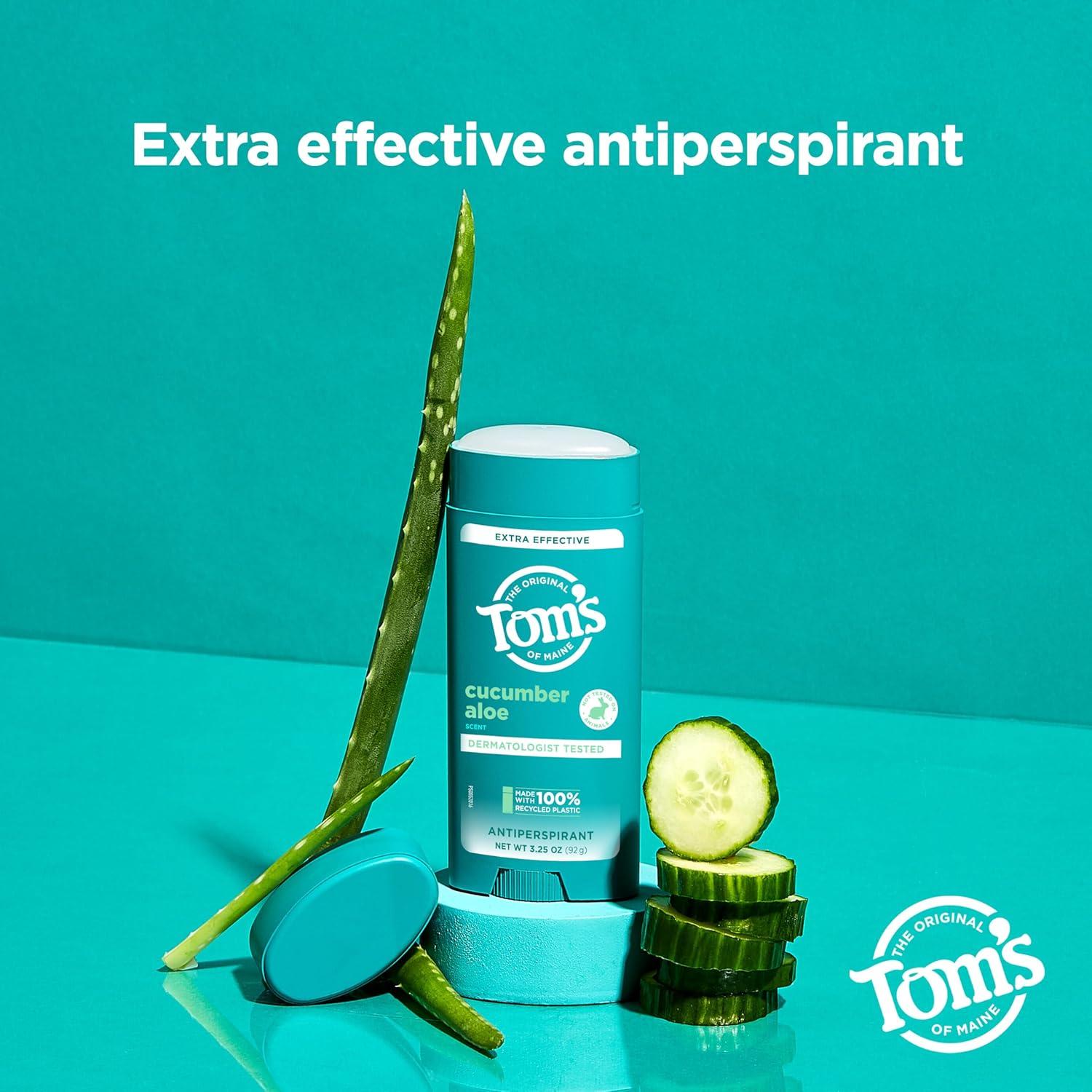 image:imageToms of Maine Cucumber Aloe Antiperspirant For Women and Men 325 ozCucumber Aloe AP