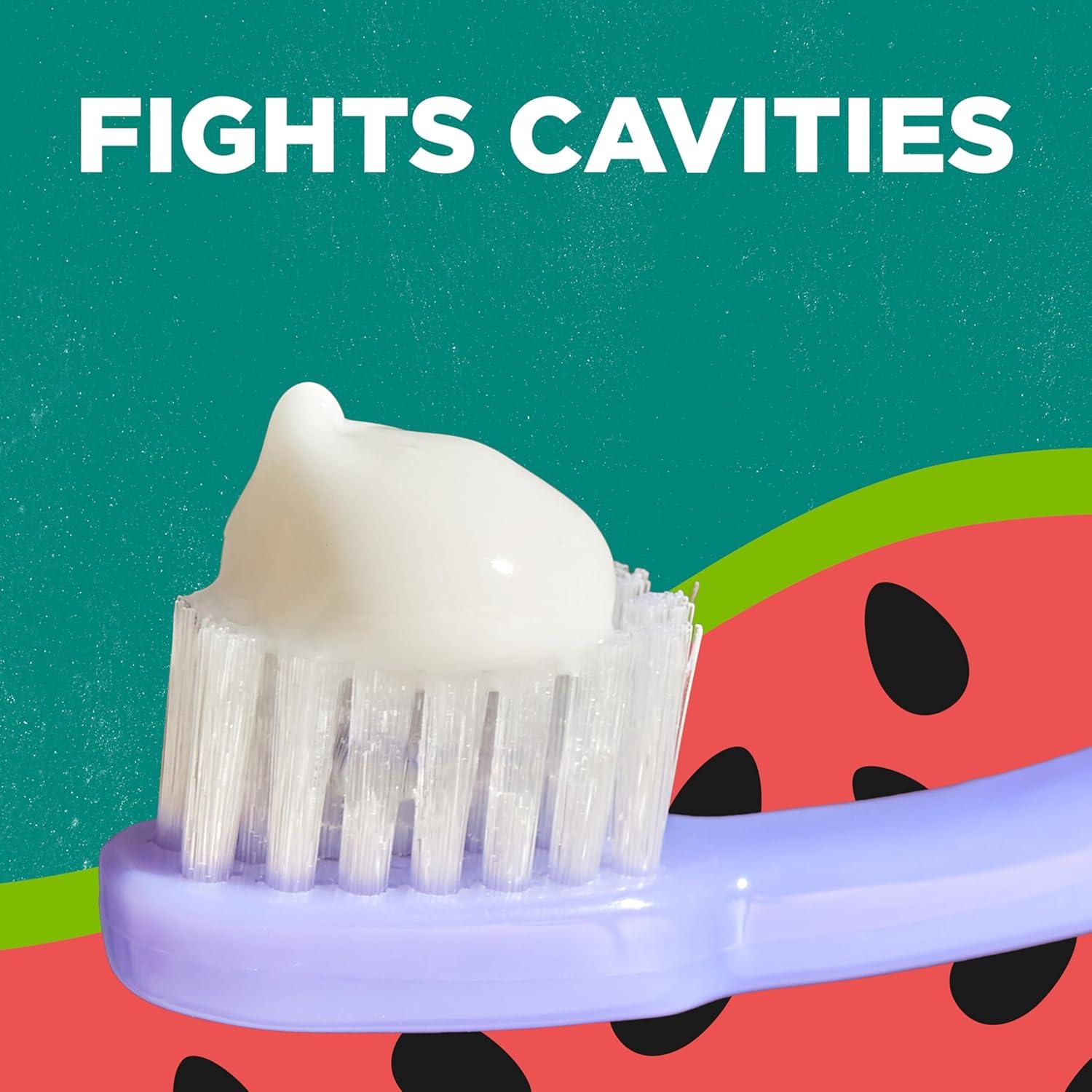 image:imageToms of Maine Kids Natural Toothpaste with Fluoride for Ages 2 ADA Approved Outrageous Orange Mango 51 ounces 3 PackWatermelon Wiggle