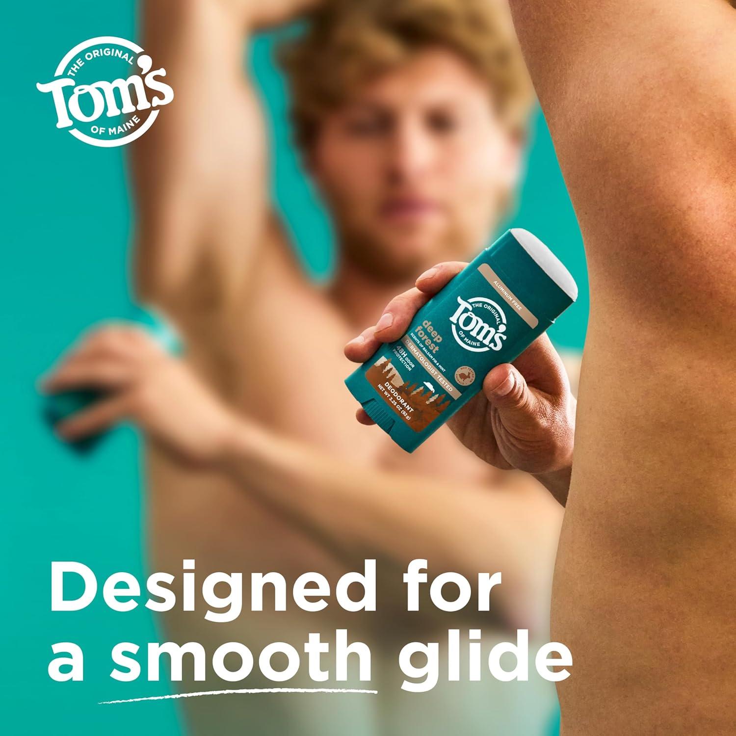 image:imageToms of Maine Mountain Spring Natural Deodorant for Men and Women Aluminum Free 325 oz 2PackDeep Forest