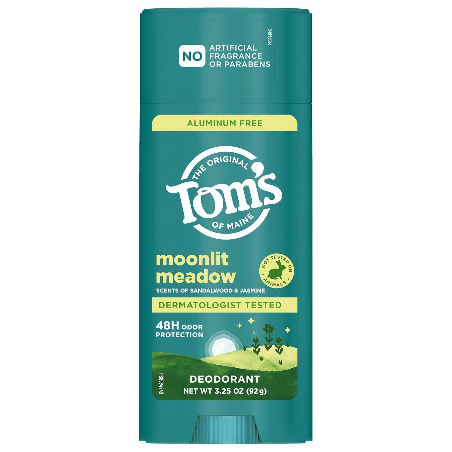 image:imageToms of Maine Mountain Spring Natural Deodorant for Men and Women Aluminum Free 325 oz 2PackMoonlight Meadow