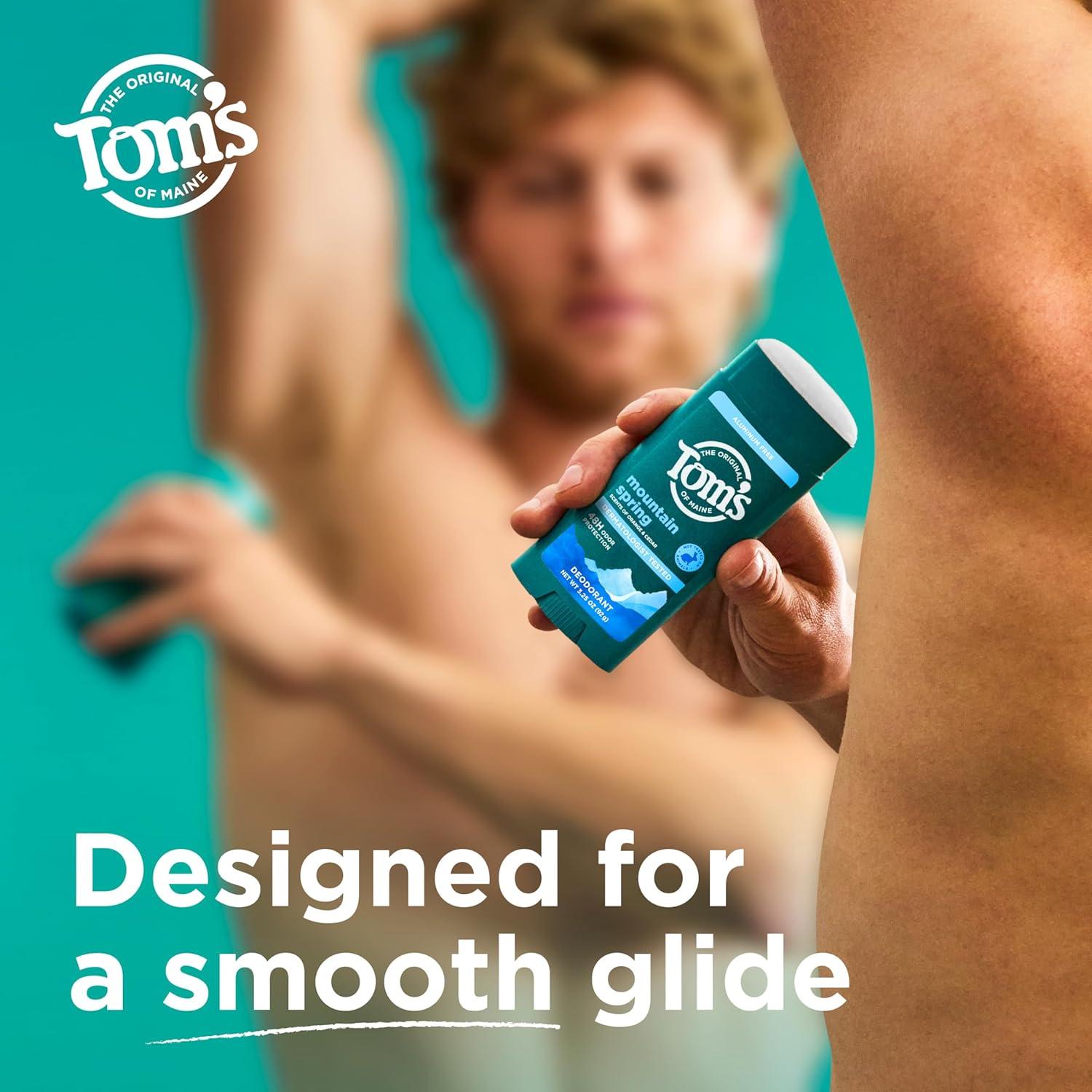 image:imageToms of Maine Mountain Spring Natural Deodorant for Men and Women Aluminum Free 325 oz 2PackMountain Spring