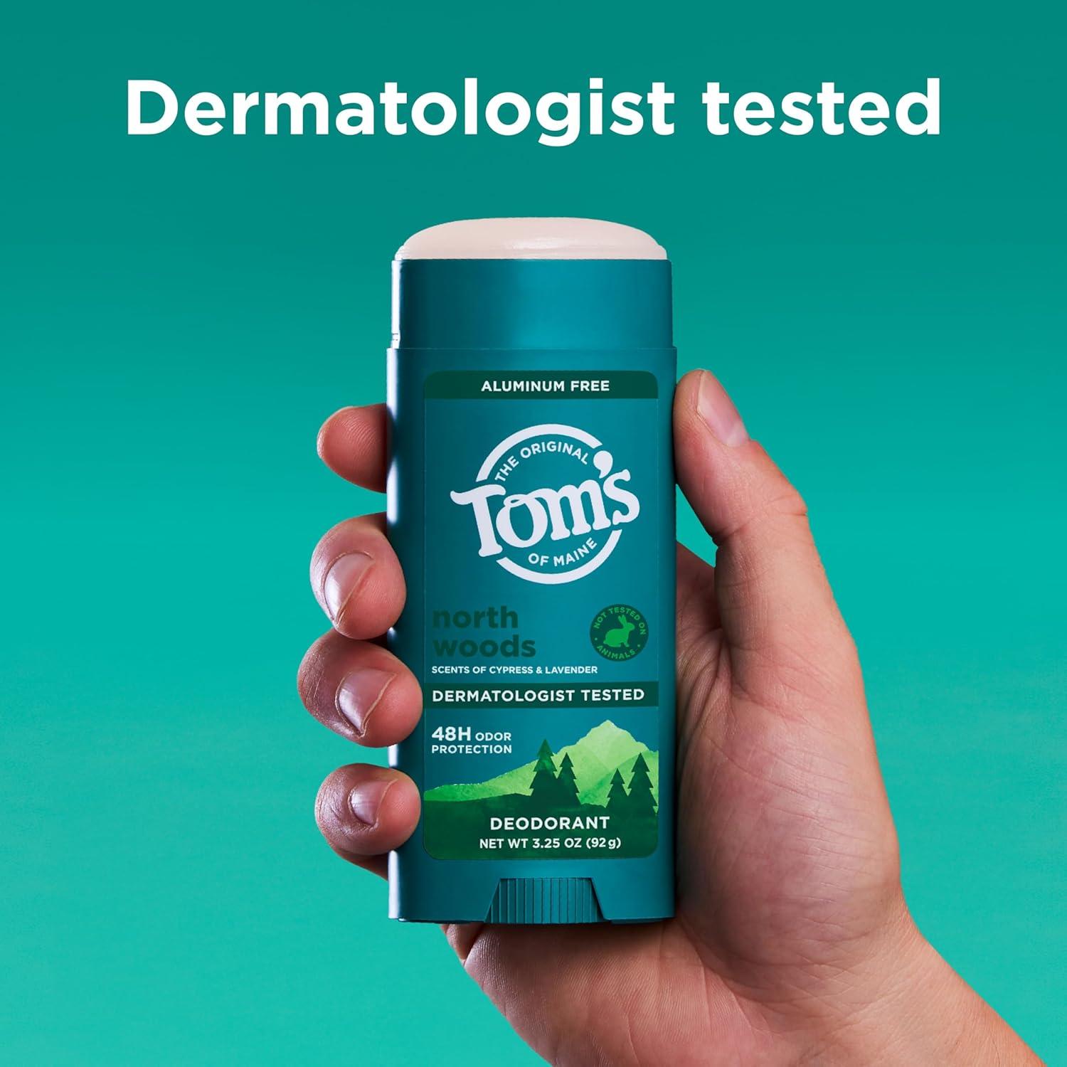 image:imageToms of Maine Mountain Spring Natural Deodorant for Men and Women Aluminum Free 325 oz 2PackNorth Woods