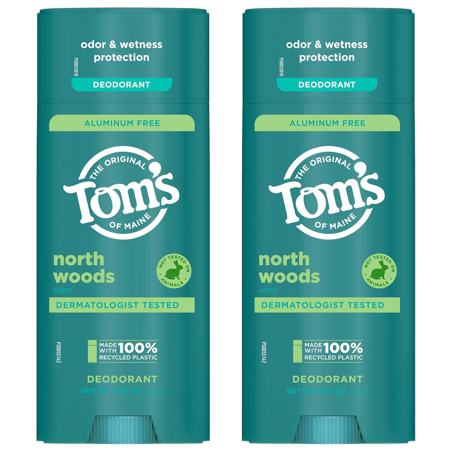 image:imageToms of Maine Mountain Spring Natural Deodorant for Men and Women Aluminum Free 325 oz 2PackNorth Woods