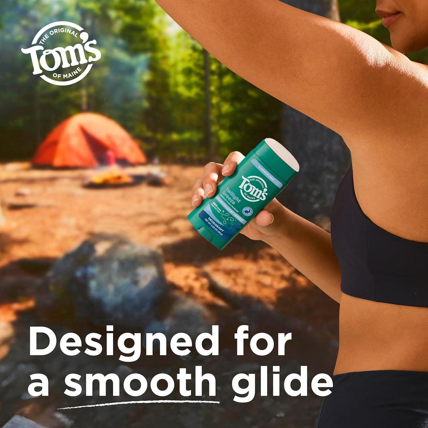 image:imageToms of Maine Mountain Spring Natural Deodorant for Men and Women Aluminum Free 325 oz 2PackTwilight Breeze