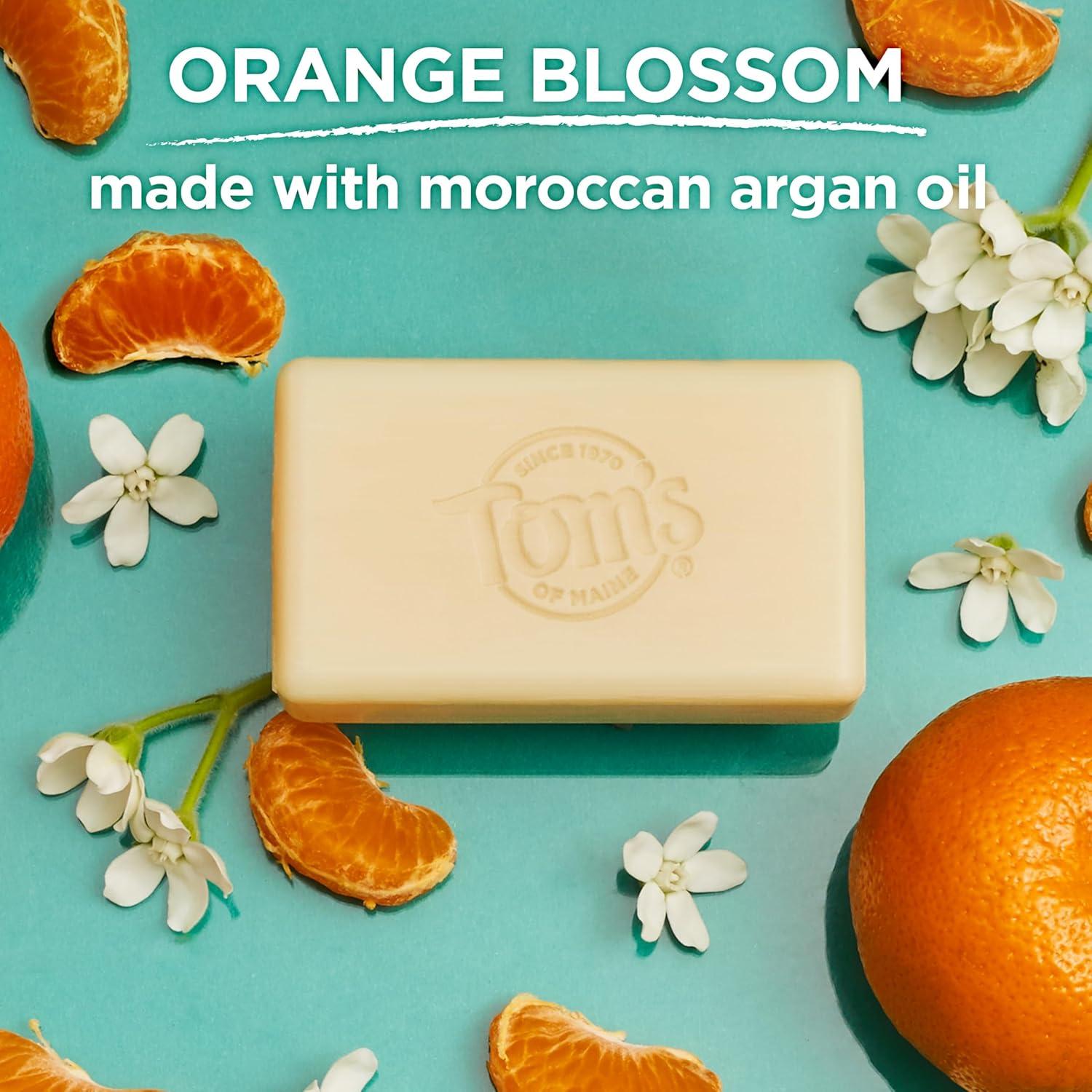 image:imageToms of Maine Natural Beauty Bar Soap Creamy Coconut With Virgin Coconut Oil 5 oz 6Pack Packaging May VaryOrange