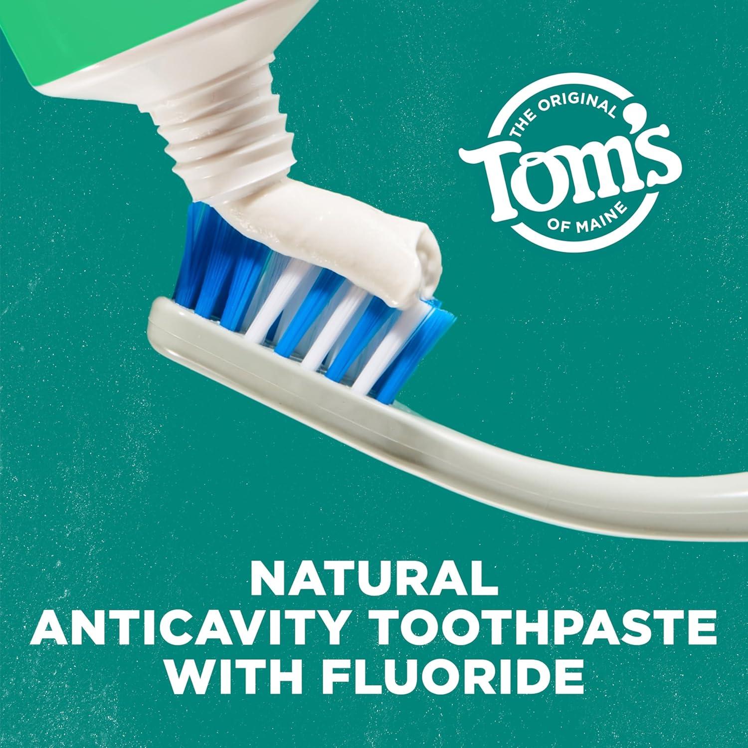 image:imageToms of Maine Wicked Fresh Natural Anticavity Toothpaste with Fluoride 3 Pack 40ozPeppermint