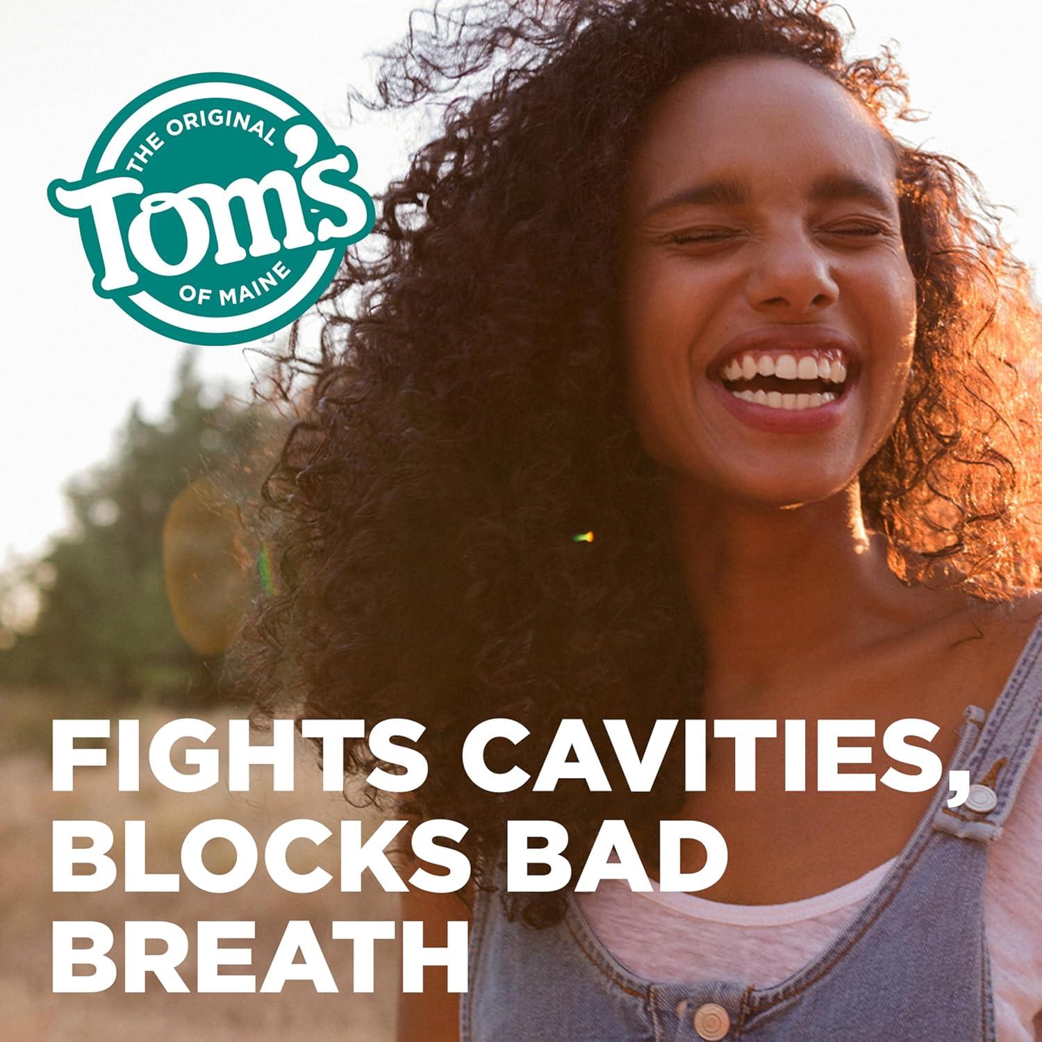 image:imageToms of Maine Wicked Fresh Natural Anticavity Toothpaste with Fluoride 3 Pack 40ozSpearmint