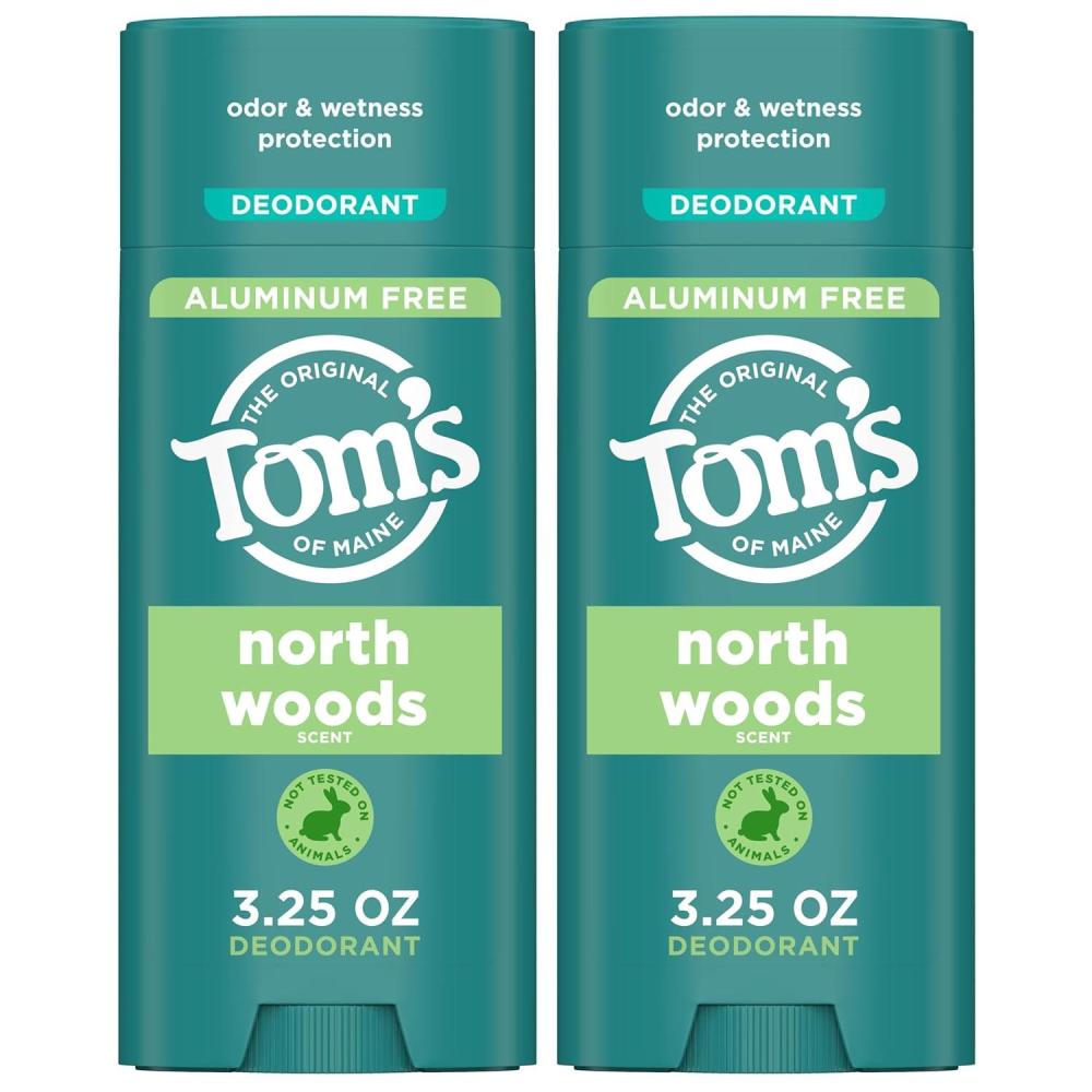image:imageToms of Maine Mountain Spring Natural Deodorant for Men and Women Aluminum Free 325 oz 2PackNorth Woods