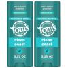 image:imageToms of Maine Mountain Spring Natural Deodorant for Men and Women Aluminum Free 325 oz 2PackClean Coast