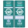 image:imageToms of Maine Unscented Aluminum Free Natural Deodorant For Women amp Men  Goes on Clear  Odor amp Wetness Protection  Naturally Derived and MoistureLocking Ingredients  325 oz 2 Pack