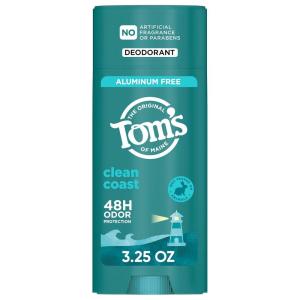 Toms Of Maine Deodorant Stk Sndwd Vnla, 3.25 oz(Clean Coast)