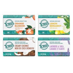 Tom’s of Maine Natural Beauty Bar Soap, Creamy Coconut With Virgin Coconut Oil, 5 oz. 6-Pack (Packaging May Vary)(Variety Pack)